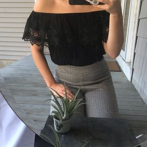 Boho off the shoulder top